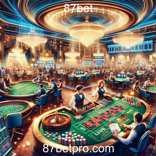 A Experiência do Cassino Ao Vivo no 87bet