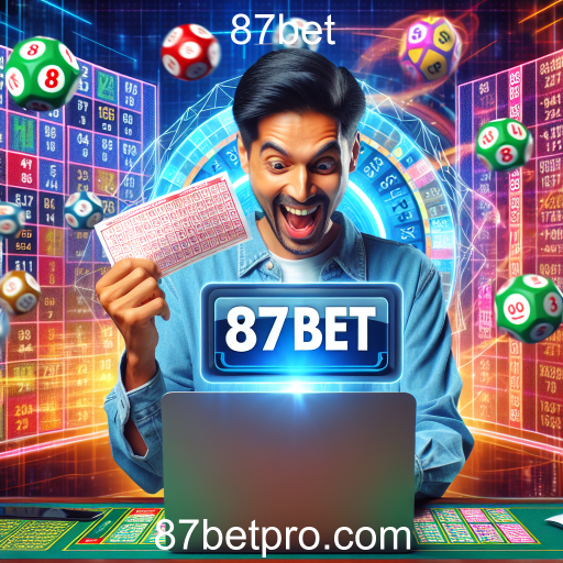 A Emoção da Loteria Online no 87bet